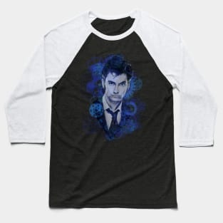 Splatter Tenth Doctor Baseball T-Shirt